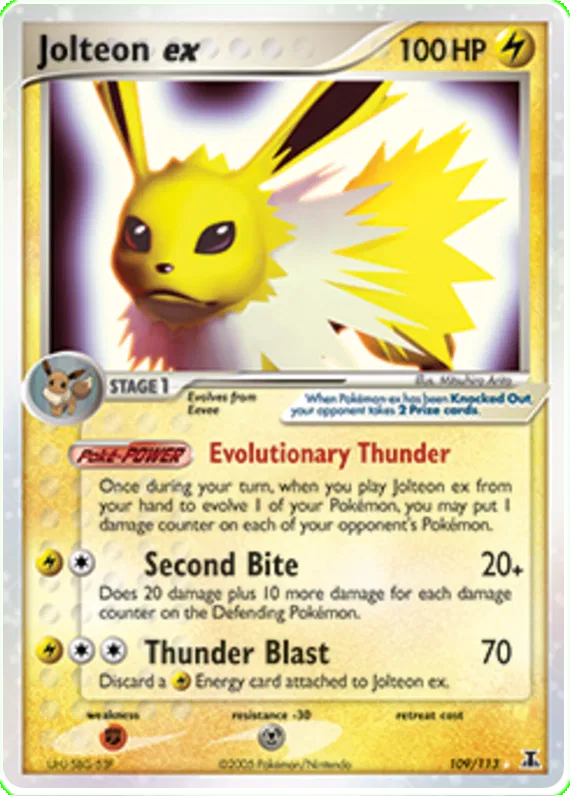 Jolteon ex - EX Delta Species #109