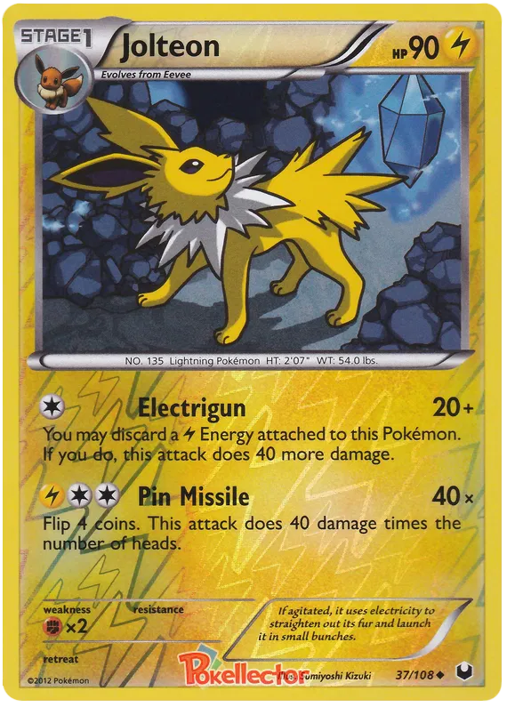 Jolteon - Dark Explorers #37