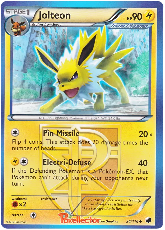 Jolteon - Plasma Freeze #34