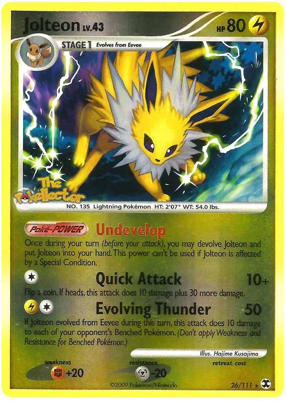 Jolteon - Platinum - Rising Rivals #26