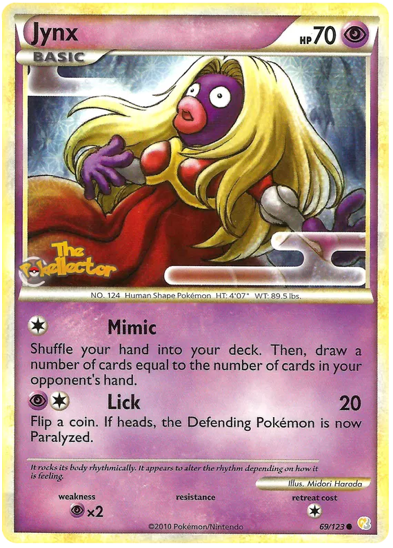 Jynx - HeartGold SoulSilver #69