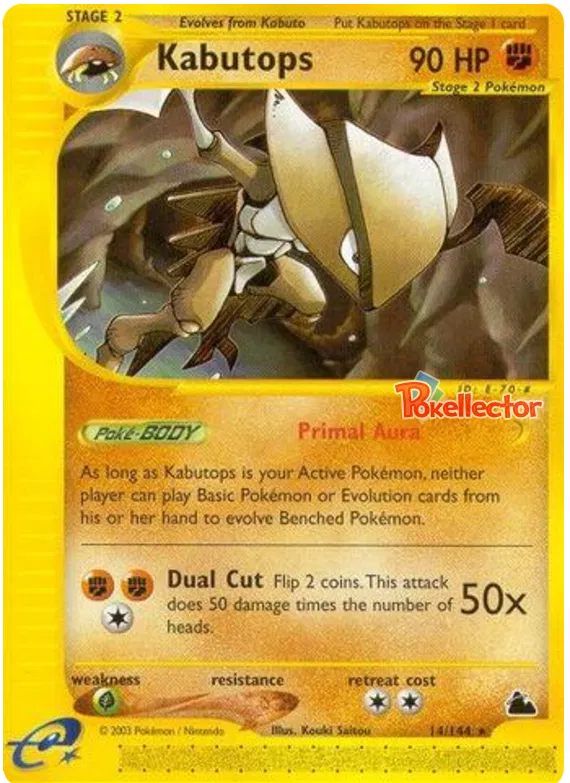 Kabutops - Skyridge #14