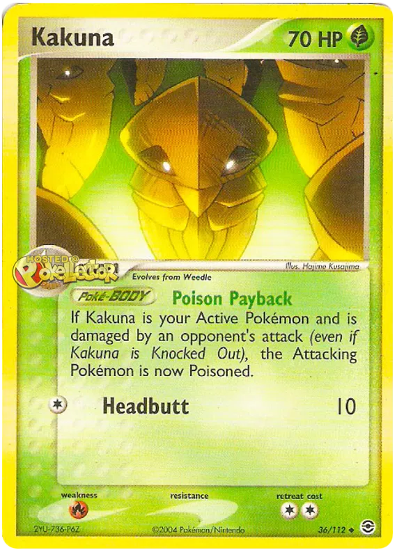 Kakuna - EX FireRed & LeafGreen #36