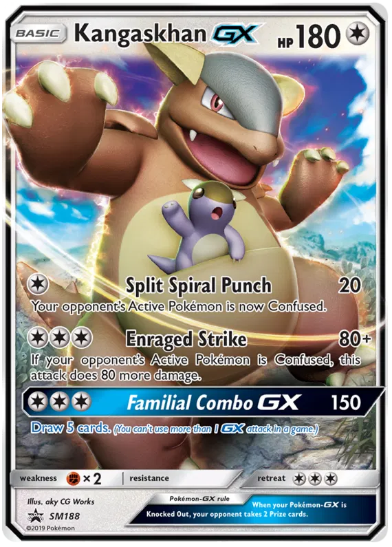 Kangaskhan GX - Sun & Moon Promos #188