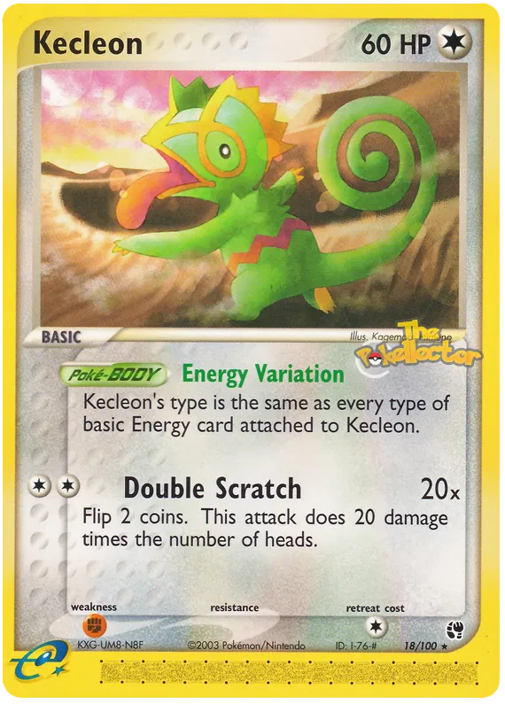 Kecleon - EX Sandstorm #18