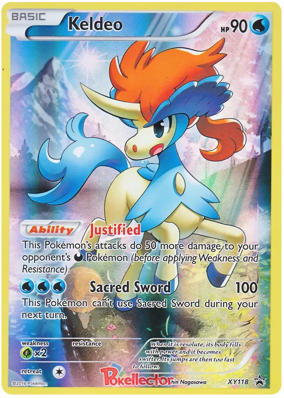 Keldeo - XY Promos #118