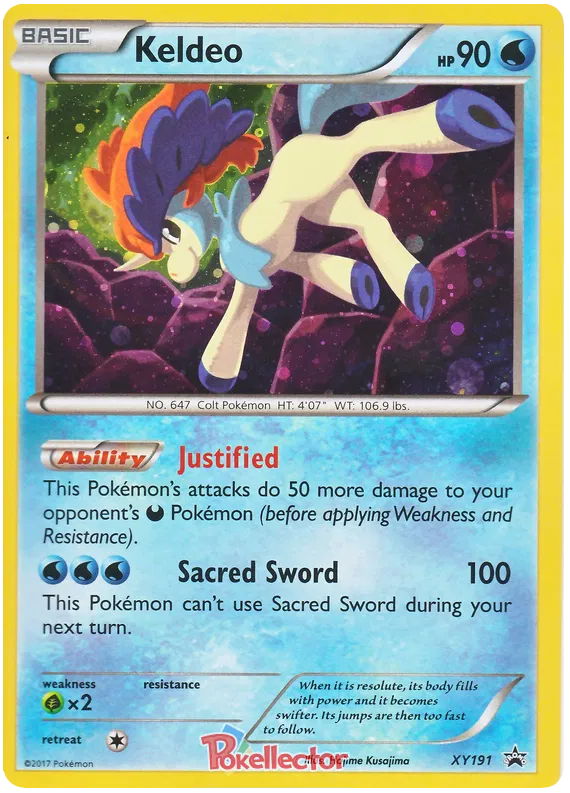 Keldeo - XY Promos #191