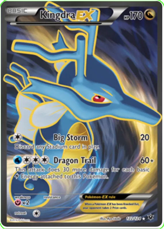 Kingdra EX - Fates Collide #122