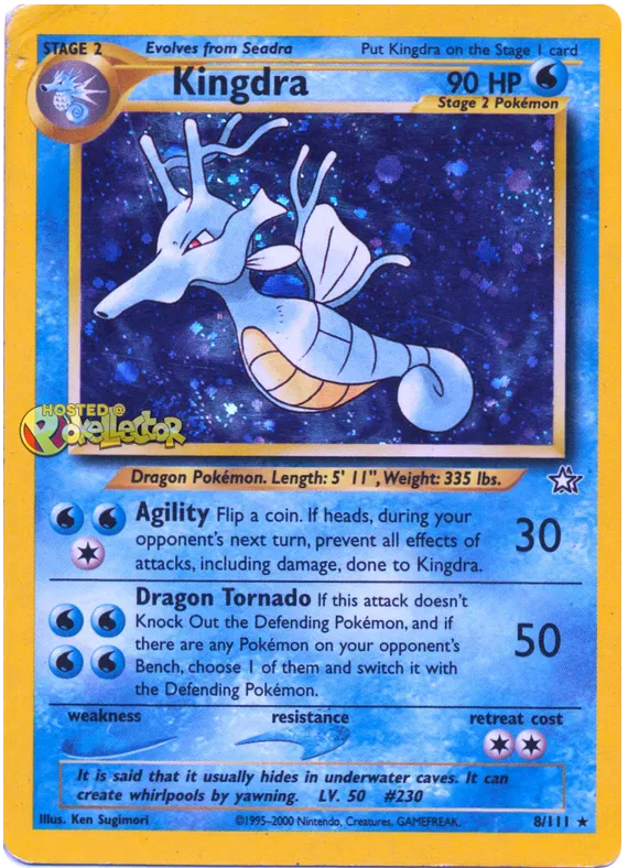 Kingdra - Neo Genesis #8