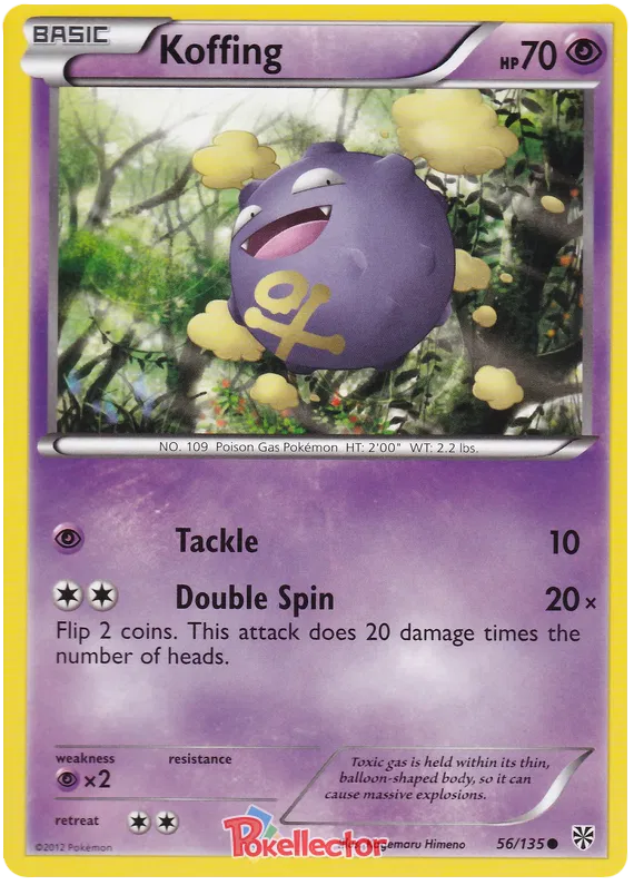 Koffing - Plasma Storm #56