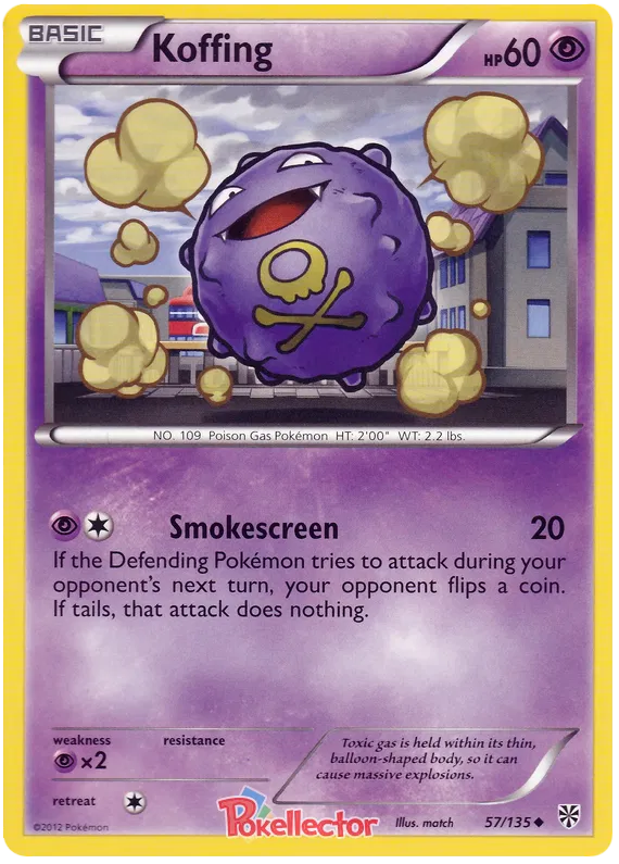 Koffing - Plasma Storm #57