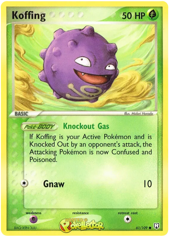 Koffing - EX Team Rocket Returns #61