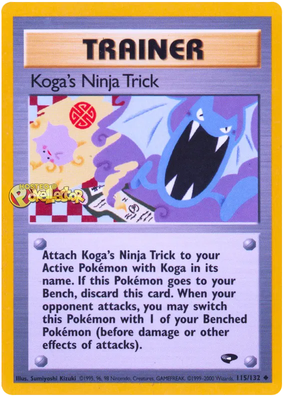 Koga's Ninja Trick - Gym Challenge #115