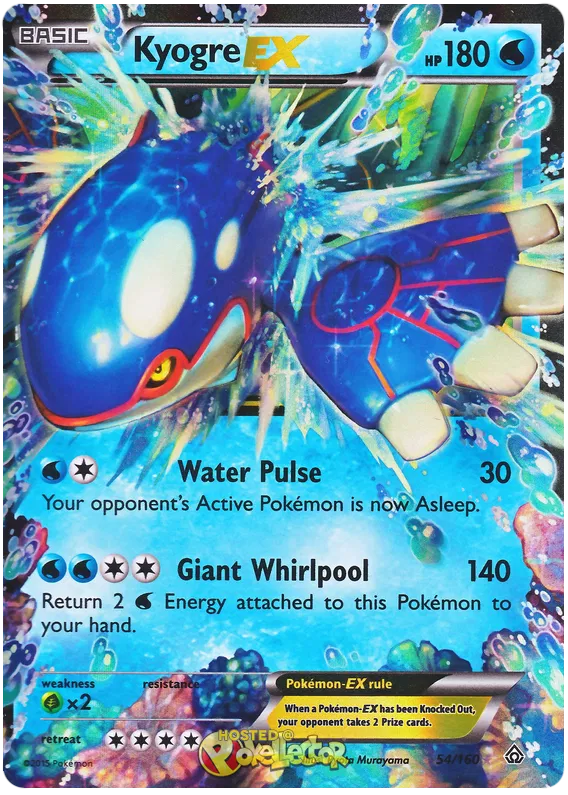 Kyogre EX - Primal Clash #54