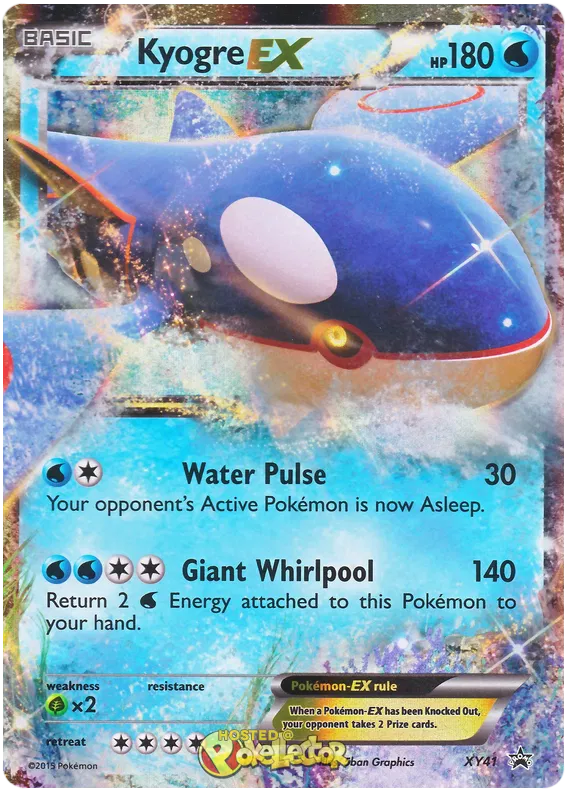 Kyogre EX - XY Promos #41