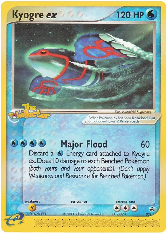 Kyogre ex - Nintendo Promos #1