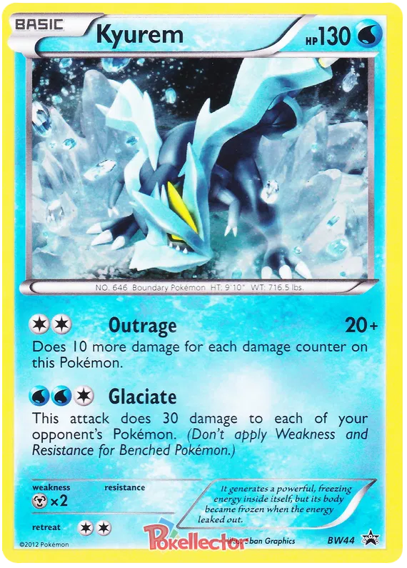 Kyurem - Black & White Promos #44