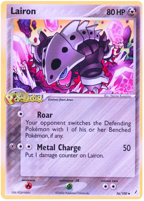 Lairon - EX Crystal Guardians #36