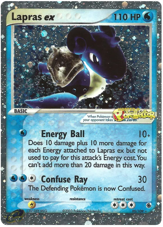 Lapras EX - EX Ruby & Sapphire #99