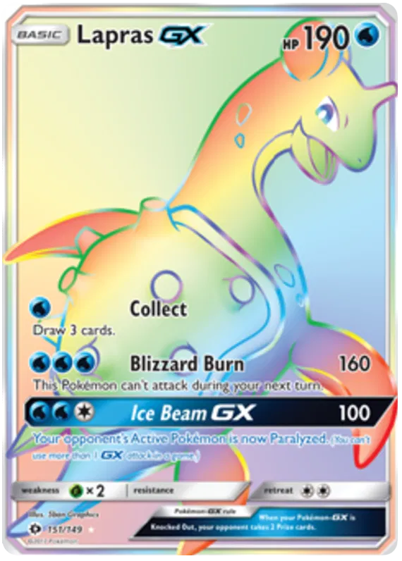 Lapras GX - Sun & Moon #151