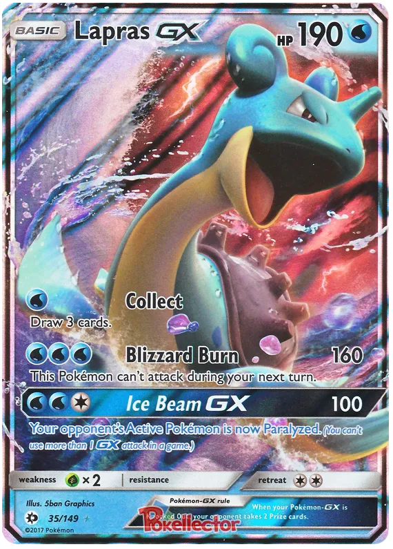 Lapras GX - Sun & Moon #35