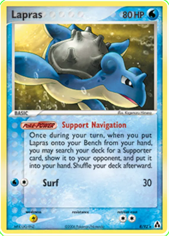 Lapras - EX Legend Maker #8