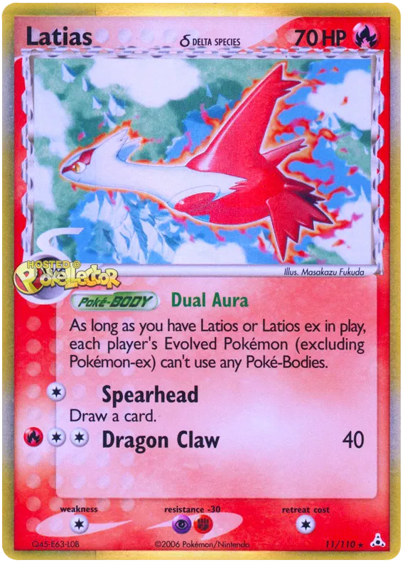 Latias  (delta species) - EX Holon Phantoms #11