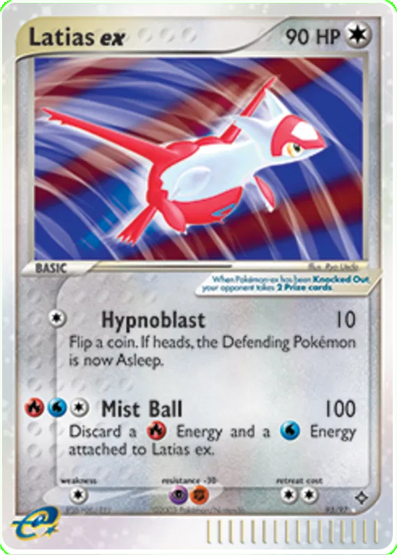 Latias EX - EX Dragon #93