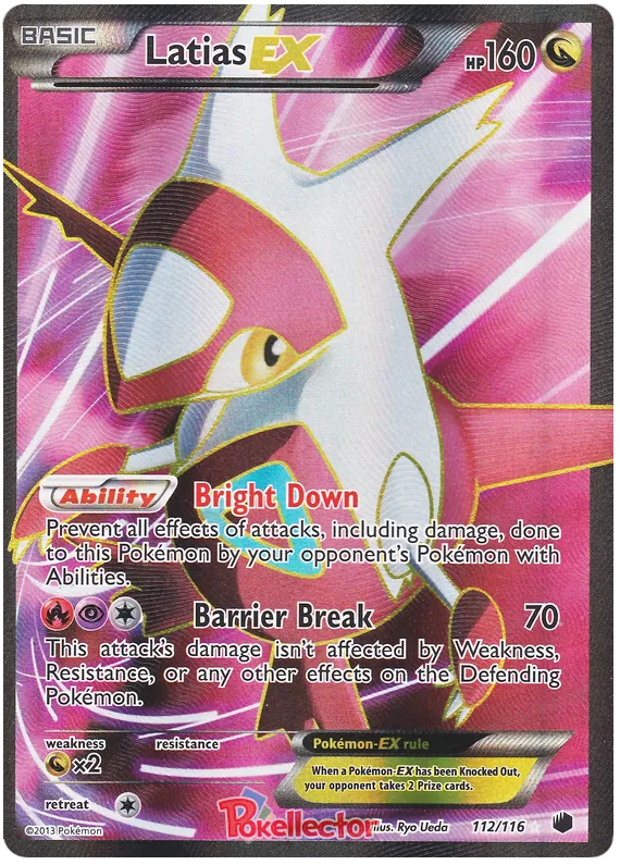 Latias EX - Plasma Freeze #112