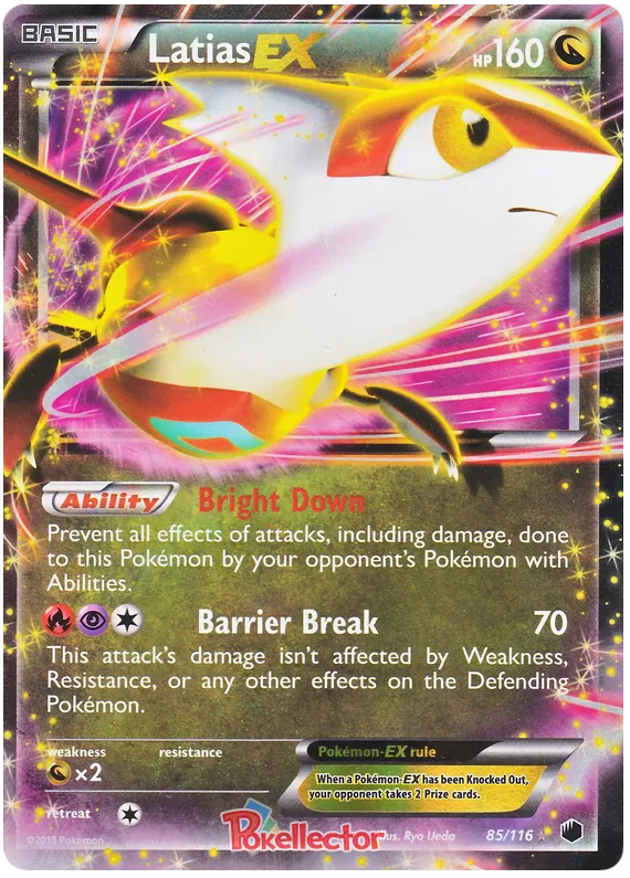 Latias EX - Plasma Freeze #85