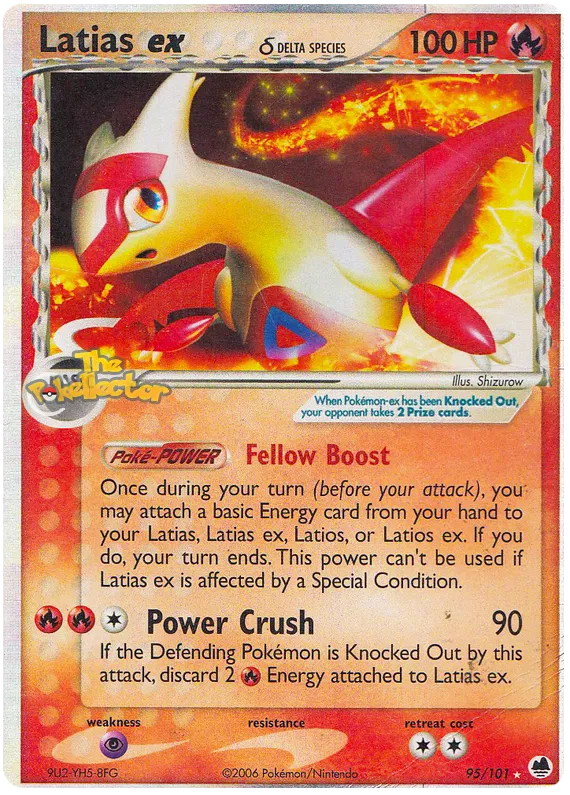 Latias ex  (delta species) - EX Dragon Frontiers #95