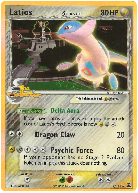 Latios  (delta species) - EX Delta Species #9