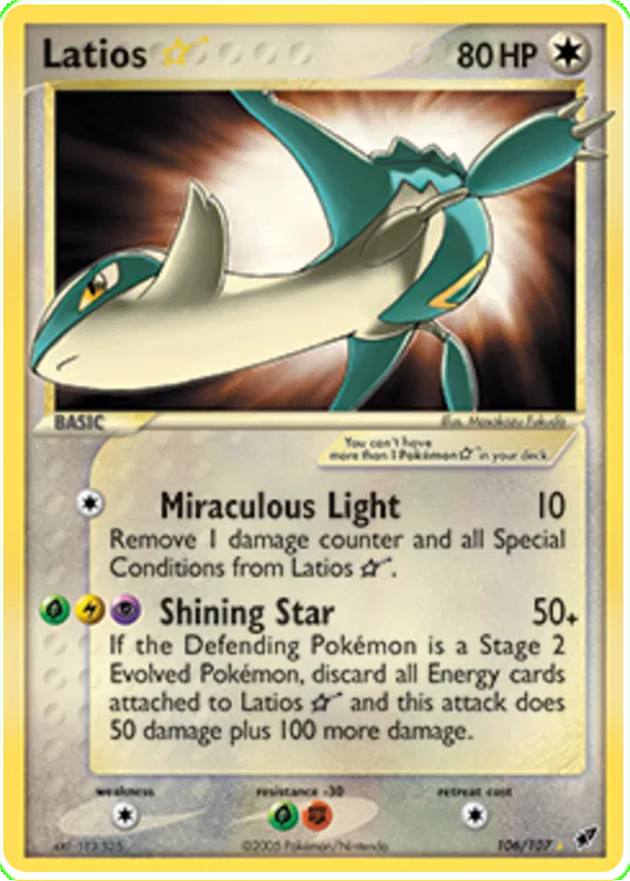 Latios * - EX Deoxys #106