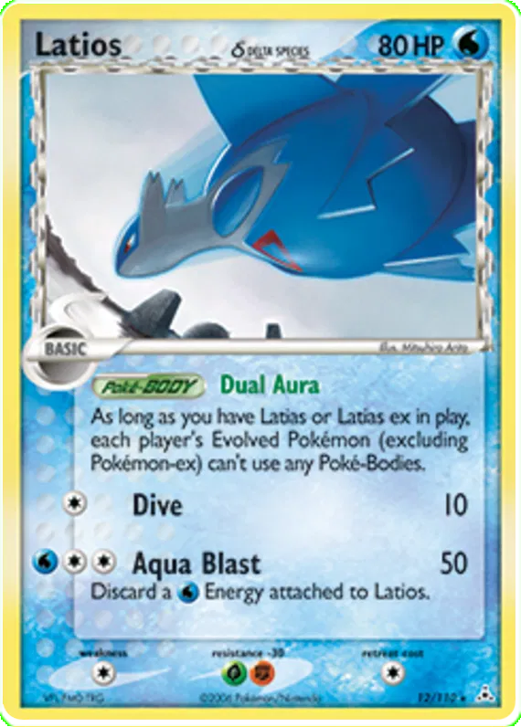 Latios  (delta species) - EX Holon Phantoms #12