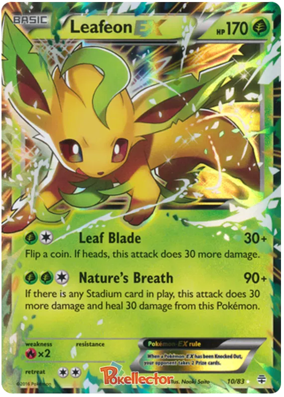 Leafeon EX - Generations #10