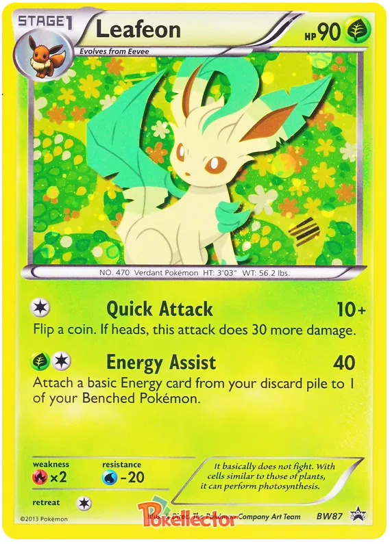 Leafeon - Black & White Promos #87