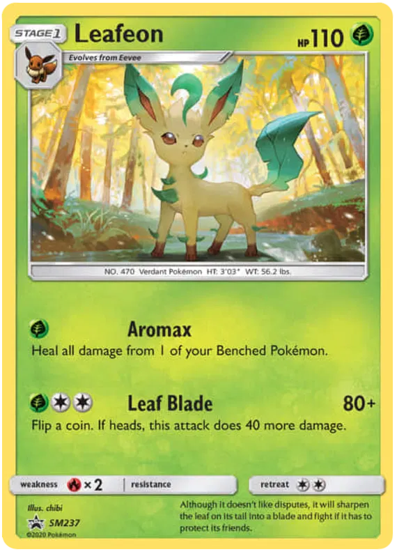 Leafeon - Sun & Moon Promos #237