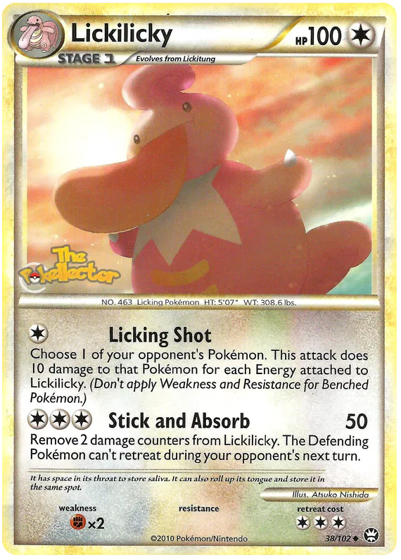 Lickilicky - HS Triumphant #38