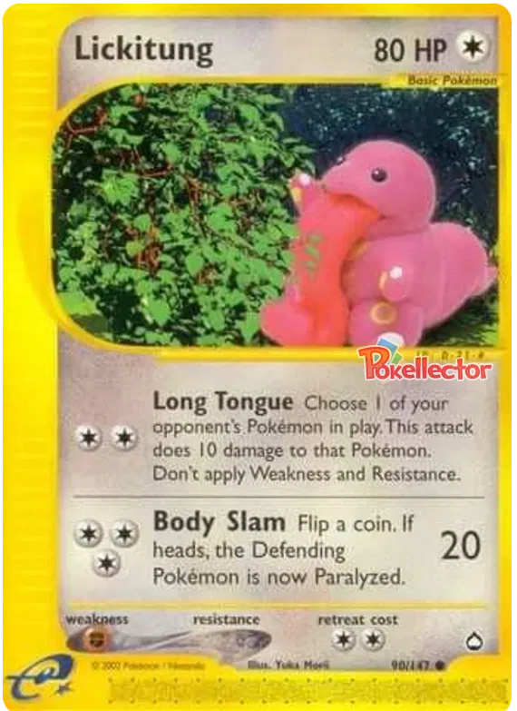 Lickitung - Aquapolis #90