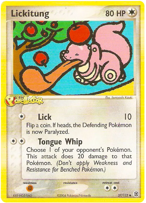 Lickitung - EX FireRed & LeafGreen #37