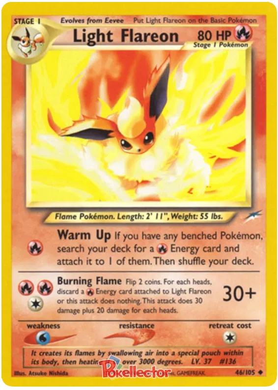 Light Flareon - Neo Destiny #46