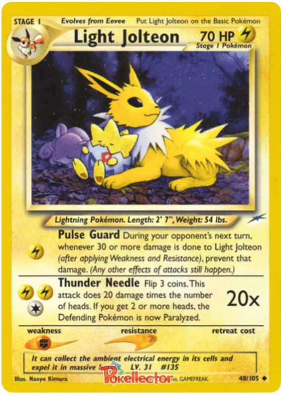 Light Jolteon - Neo Destiny #48