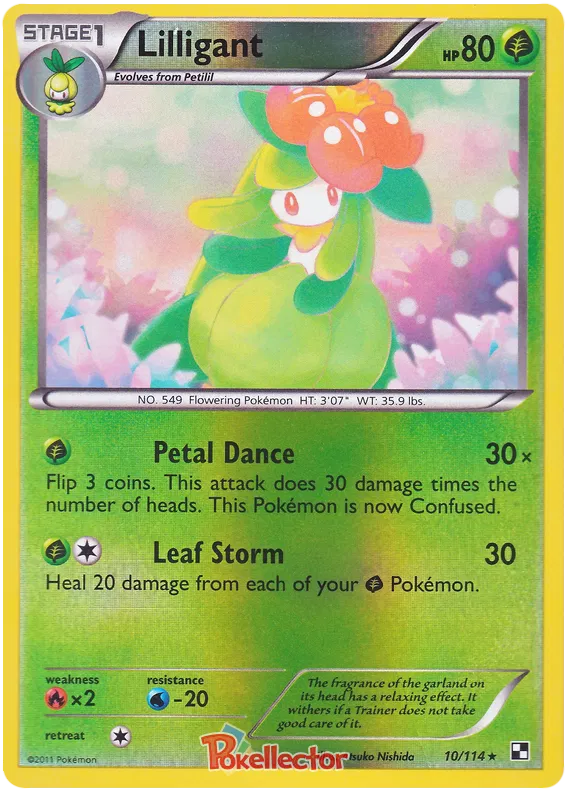 Lilligant - Black & White #10