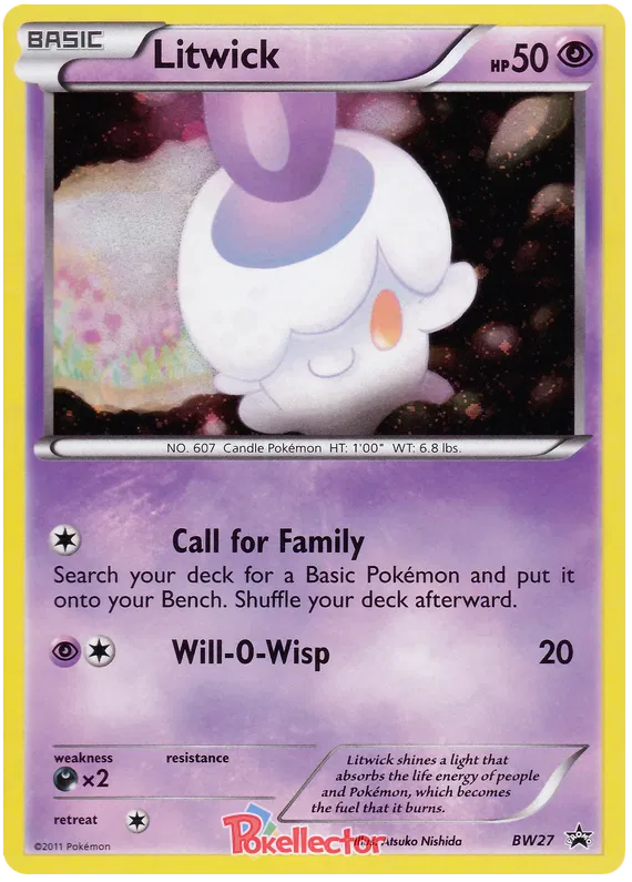 Litwick - Black & White Promos #27