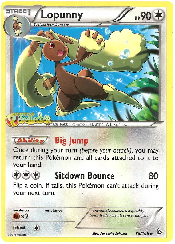 Lopunny - XY Flashfire #85