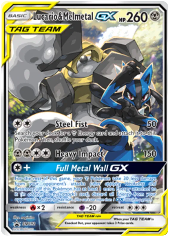 Lucario & Melmetal GX - Sun & Moon Promos #192