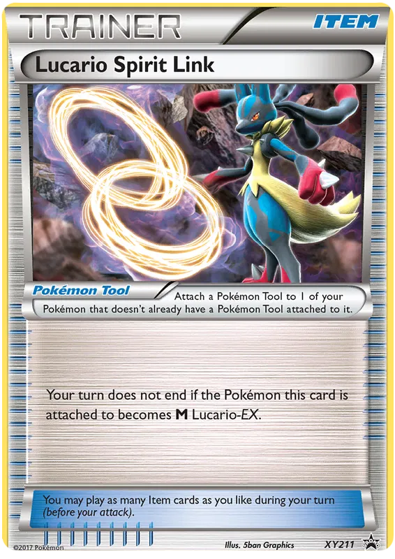 Lucario Spirit Link - XY Promos #211