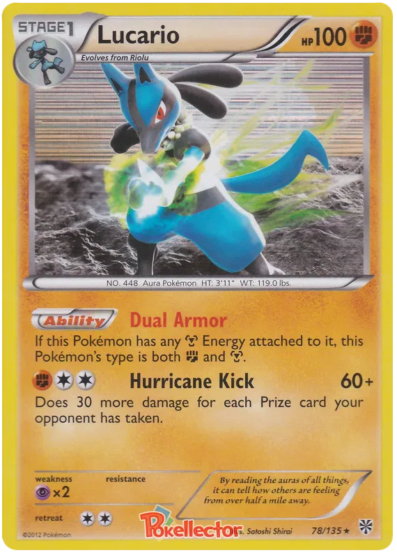 Lucario - Plasma Storm #78