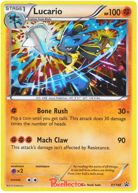 Lucario - XY Promos #140