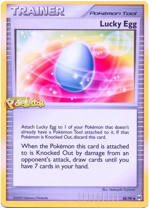 Lucky Egg - Platinum - Arceus #88